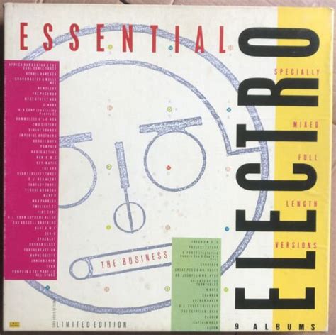 Street Sounds Essential Electro 9LP Vinyl Box Set HBOX1 1984 